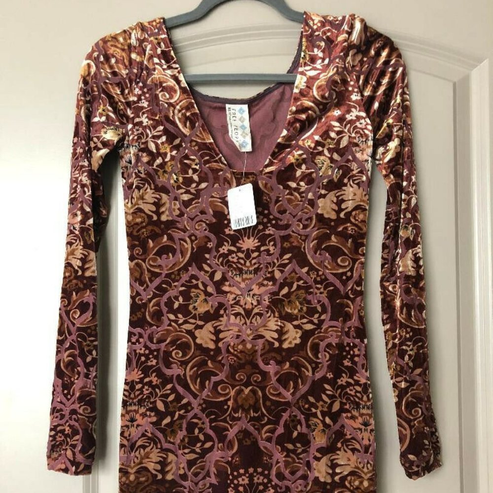 Free People Velvet Bodycon